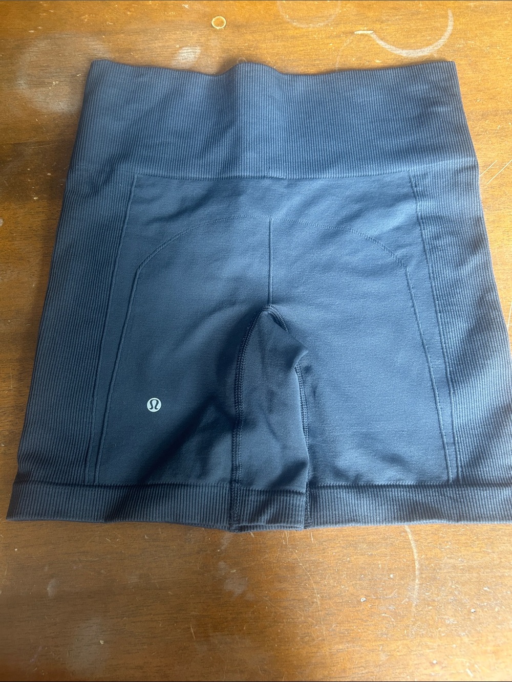 lululemon athletica Black High-Rise Seamless Bike Shorts